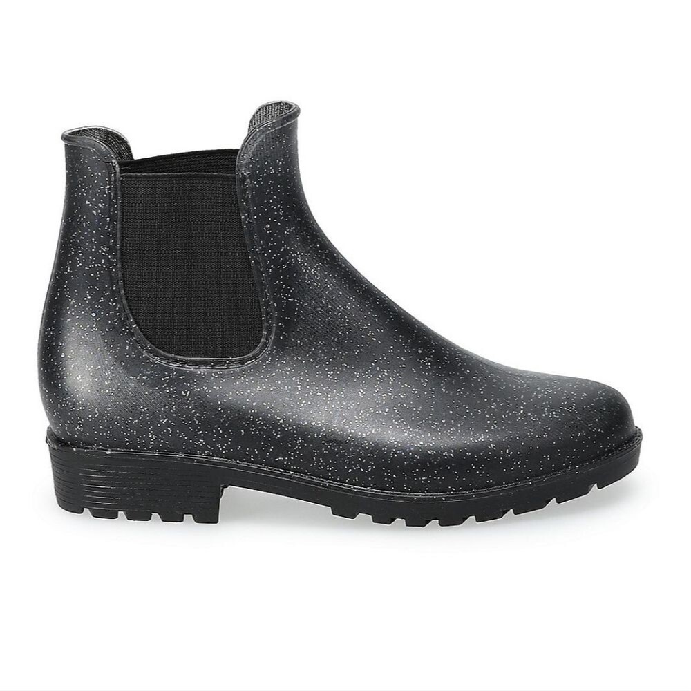 SO Saxony girls' rain boots size 5 Big kids